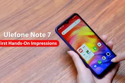 Ulefone Note 7 Official Hands-On Video