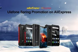 Ulefone Spring promotion event on AliExpress