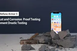 Ulefone Armor 5 dust and corrosion proof testing video