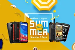 Summer sale on Ulefone's Amazon Store for 3 days