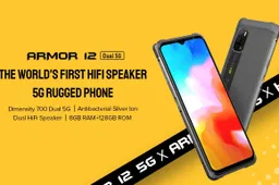 Ulefone Armor 12 5G with Dual 5G, Dual HiFi Speakers and Antibacterial Function Launched