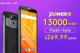 13.000mAh Ulefone Power 5 special sale kicks off at $269.99 on Banggood