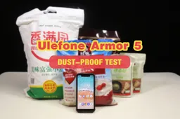 Ulefone Armor 5 Dust Proof Testing (Video)
