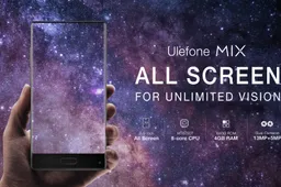 All Screen Ulefone MIX gets Officially Launched, Finally!