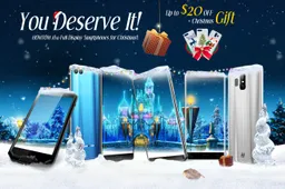 HOMTOM Christmas Sale Kicks Off - Save up to $20 and get a Free Case