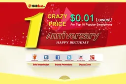1949deal offering phones at up to %50 off for the one year anniversary