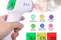 Two non-contact IR thermometers discounted on Aliexpress