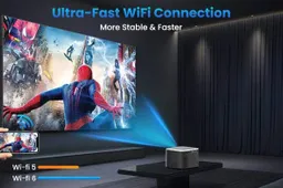 Groview C26 new projector model hits the Amazon sale with 28% off