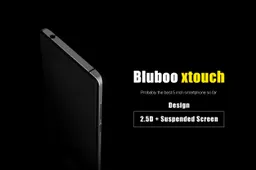 Bluboo Xtouch will feature 2.5D suspended screen design