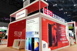 ELEPHONE presents new models at the HK Global Sources exhibition