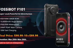 Full Specifications Released for the FOSSiBOT F101 rugged phone