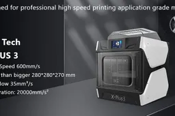 Save $300 on the great QIDI X-Plus3 3D printer model