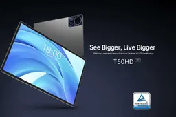 First Amazon UK sale for the new Teclast T50HD tablet model with £60 off