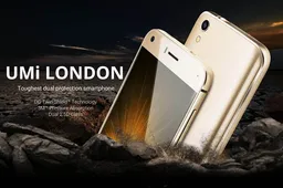UMI London - new phone model presented on the UMI website