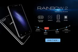 Cubot Rainbow 2 presales are up with $69.99 tag