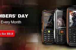 Vkworld monthly Members's Day has $9.9 snap-up deals