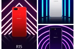 Oppo R15 and R15 Dream Mirror Official Press Renders Released