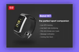 Elephone teasing their upcoming Band W7 fitness smart band
