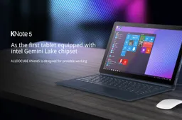 Gemini Lake equipped ALLDOCUBE KNote 5 2-in-1 tablet for just $299