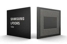 Samsung starts the mass production of 12GB LPDDR5 DRAM chips