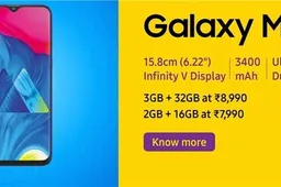 Samsung Galaxy M20/M10 Landed in India, Starting at $112