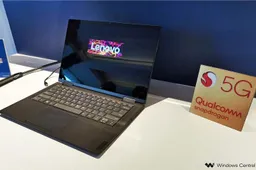 Lenovo and Qualcomm Showcased The World's First 5G Notebook