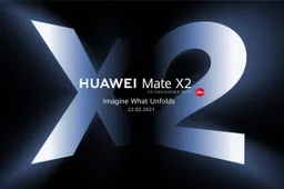 Huawei Mate X2 Poster Confirms Internal Folding Solution