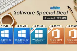 GoDeal24 with special prices for a limited time, including Microsoft Offrice 2021