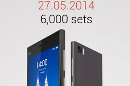 Gear up Malaysia: 6,000 Xiaomi Mi3 sets go on sale May 27th