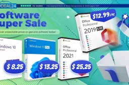 Software Super Sale: Grab License for lifetime Microsoft office for Only $15.05 per PC at GoDeal24