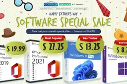 Happy Father’s Day: Enhance Your Dad's PC With Lifetime Office 2021 Pro Licenses for $27.25.