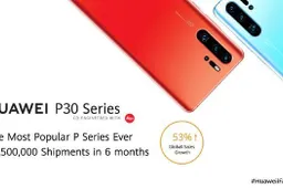 Huawei P30 Shipped Over 16.5 Million Units in 6 Months