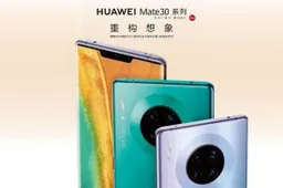 Huawei Mate 30 Pro Renderings Show Screen Ratio Close to 100%