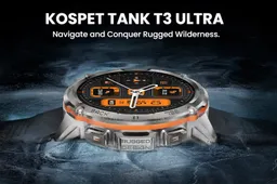 New KOSPET TANK smartwatch models launching with a nice promo offer