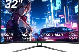 TITAN ARMY N32SQ curved gaming 144Hz monitor is now available to the US customers