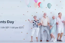 Happy Grandparents Day on TikTech with 15% off