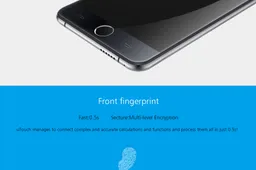 Ulefone Be Touch, brings up uTouch Fingerprint security