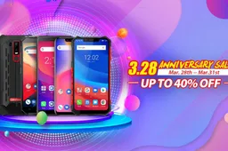 Major discounts on Ulefone phones for the Aliexpress 3.28 promo