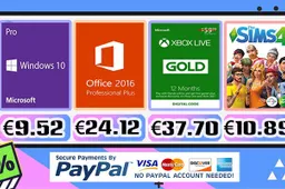 Get the Windows 10 Pro key for just €9.52 and more at Lvlgo