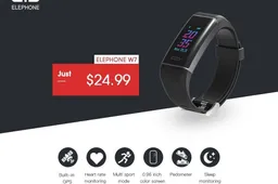Elephone Band W7 Now on Sale at Banggood - Only $24.99