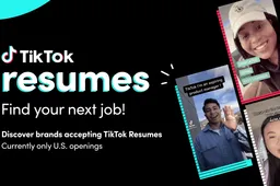 Find A New Job With TikTok Resumes Program (Ends On July 31)