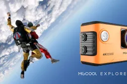 MGCOOL Explorer 2: The world's second 4K action cam supporting voice control