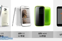 Leaked roadmap shows 4 UMi phones in the works