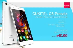 Presales of Oukitel C5 start tomorrow priced at $49.99