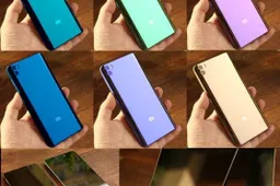 Xiaomi Mi Note 2, a rainbow of colours with a high price