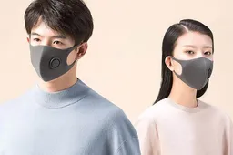 Xiaomi respirator and face mask filters on sale from Tomtop