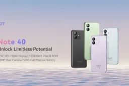 New Affordable CUBOT NOTE 40 Model Arrives on October 16th