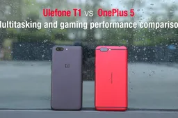 Watch: Ulefone T1 vs OnePlus 5 Multitasking and Gaming Comparison