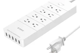 ORICO surge protector power strip on sale cheaper with our coupon