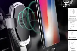 Get the ROCK Wireless charging car mount cheaper with a coupon